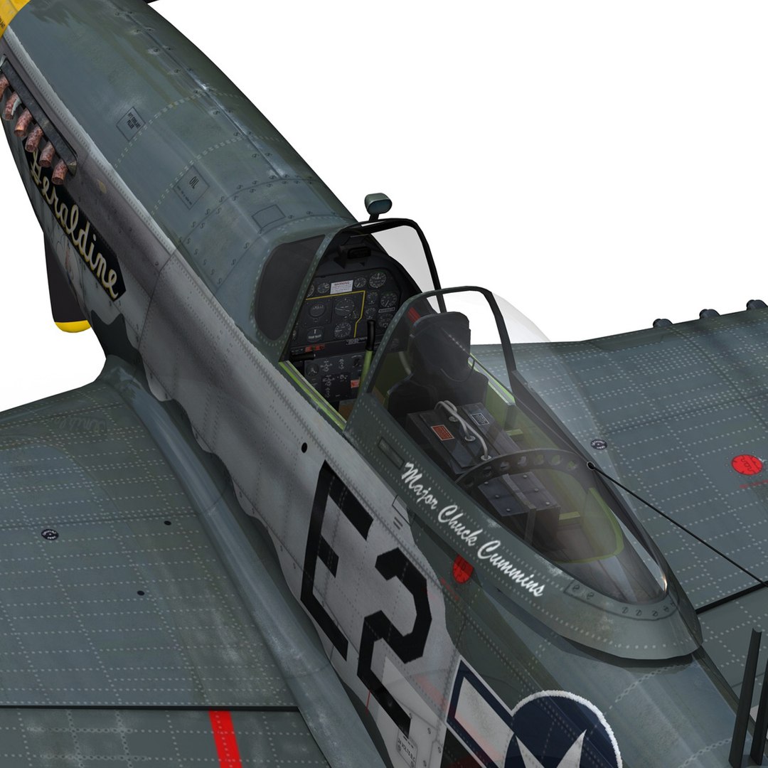 3d North American - Geraldine Model