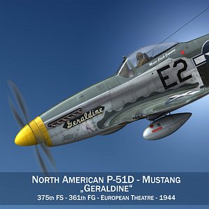 North American P-51D Mustang - Geraldine