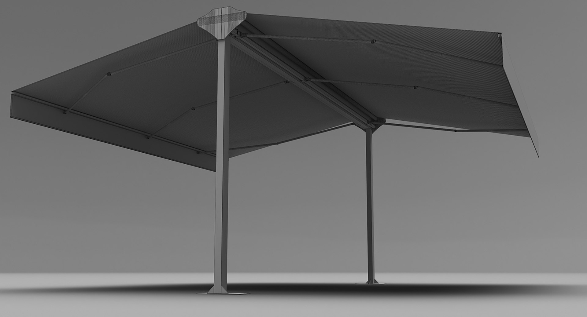 3D cafe tent - TurboSquid 1332901