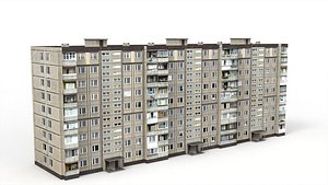 Nine-Story Residential Building