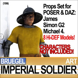 maya props set daz imperial