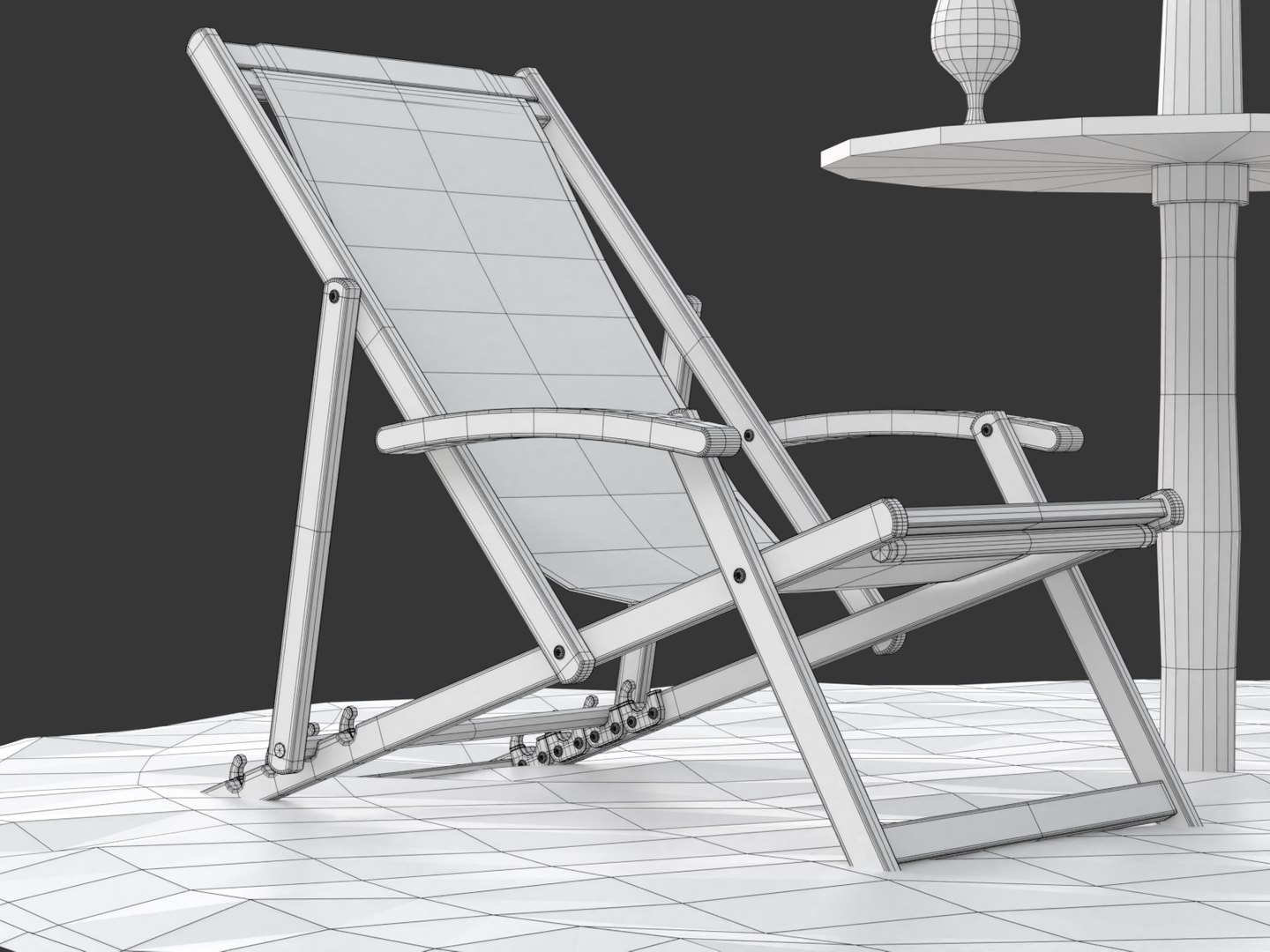 3D bulrush straw chair model - TurboSquid 1606801