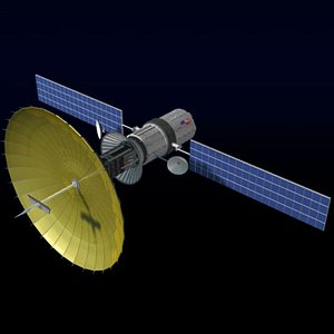 3d satellite