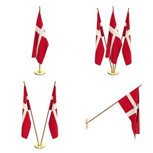 flag office cycles 3D model