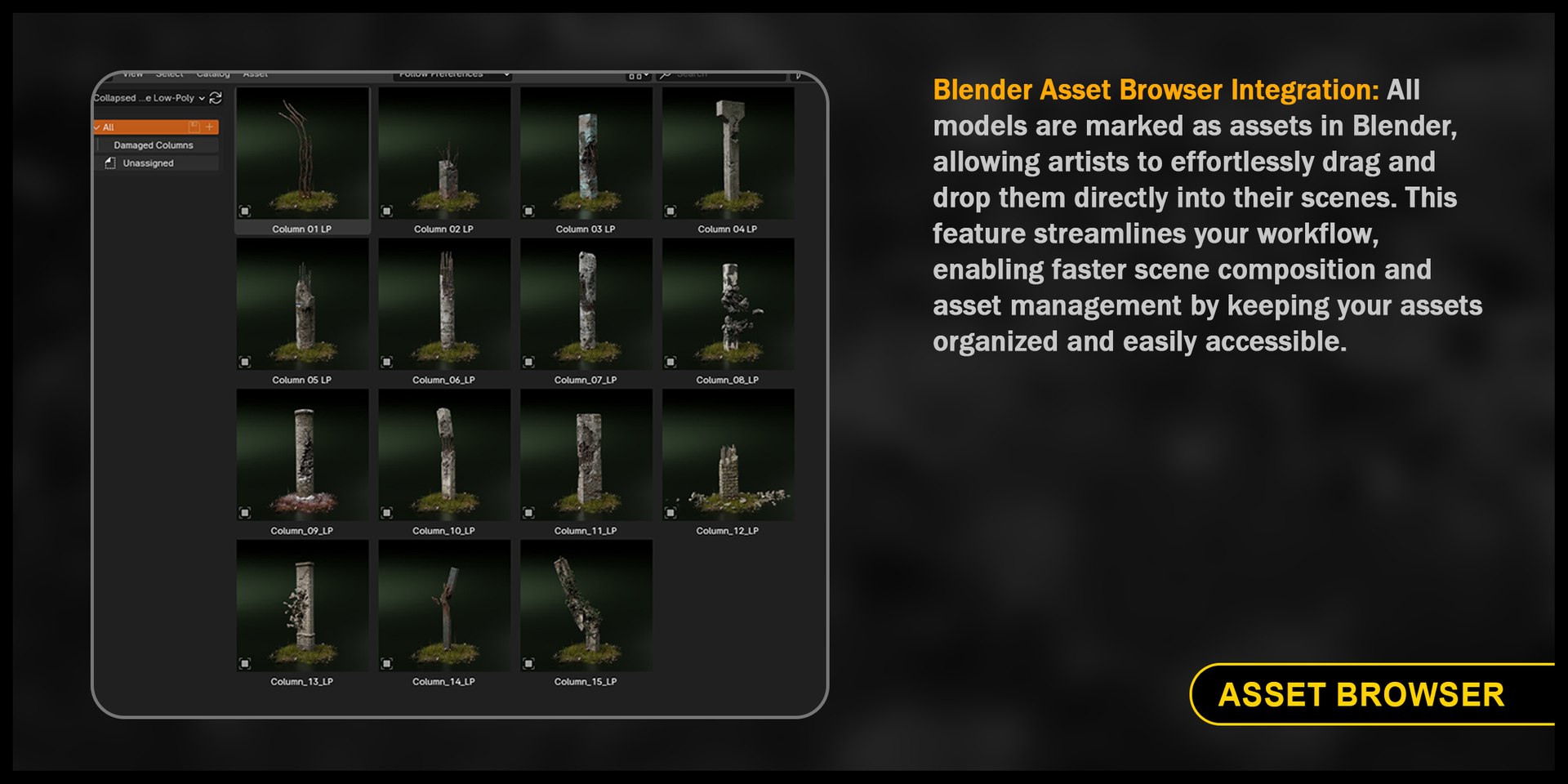 Collapsed  Damaged and Destroyed Columns Kitbash Volume 01 3D model https://p.turbosquid.com/ts-thumb/p0/7z8FLv/Zy/5.shadyhamzacollapsedcolumnsvol.01assetsbrowser/jpg/1731641890/1920x1080/fit_q87/9a38e3189d653016688912576daeb0acb95f4254/5.shadyhamzacollapsedcolumnsvol.01assetsbrowser.jpg