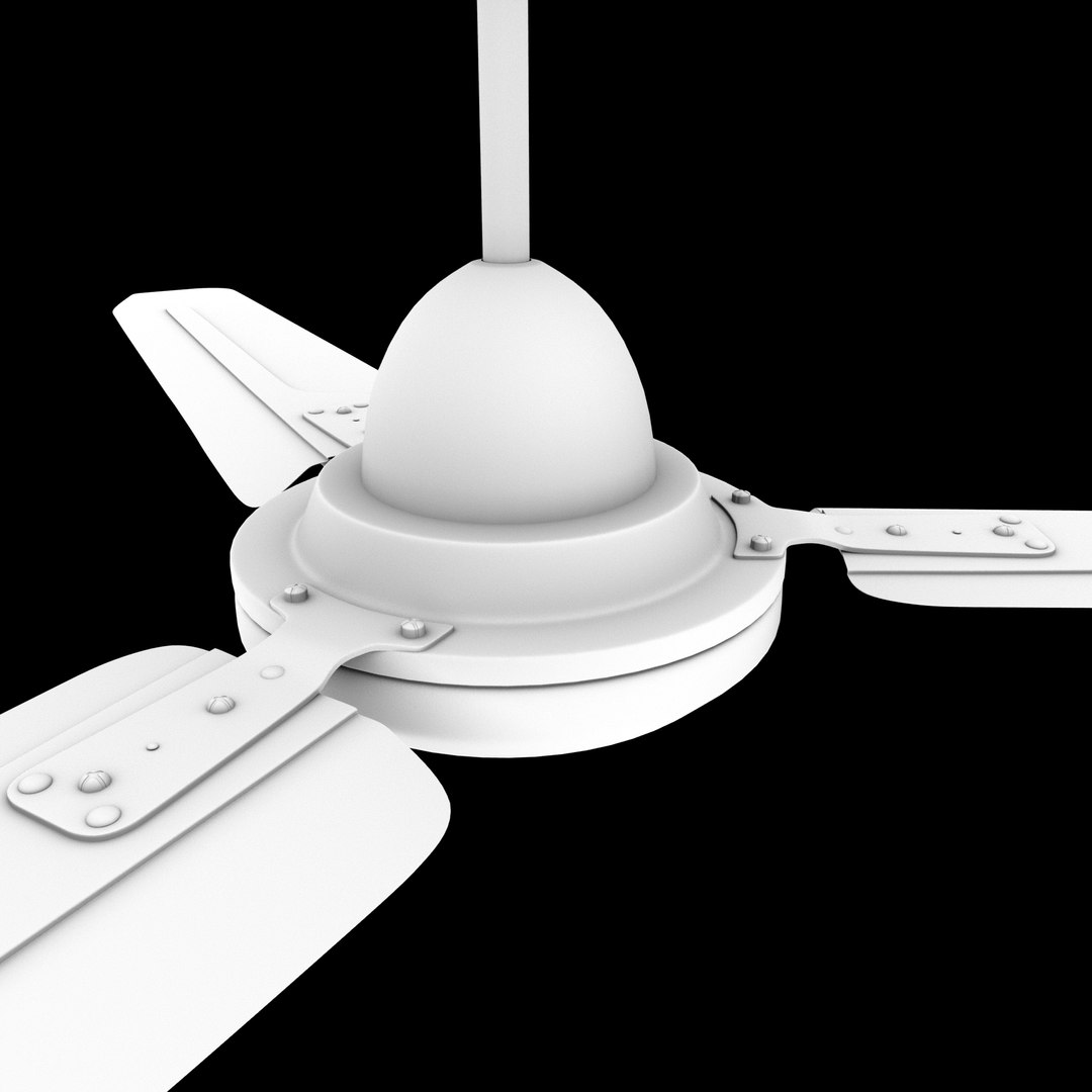 Ceiling Fan Model TurboSquid 2142855