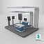 Exhibition Zone 3D model