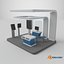 Exhibition Zone 3D model
