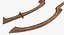 Egyptian Khopesh Sickle Sword 3D Model