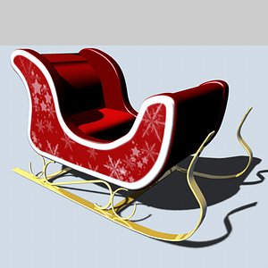 cinema4d santa sled