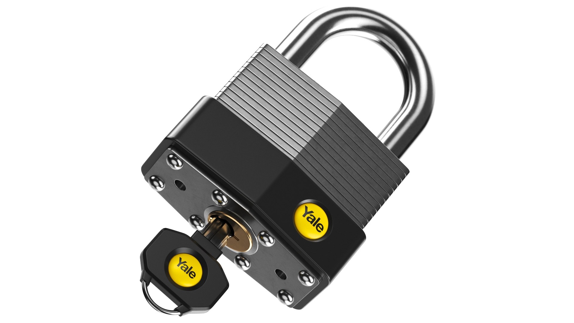 3D Three Detailed Padlock Model - TurboSquid 2272373