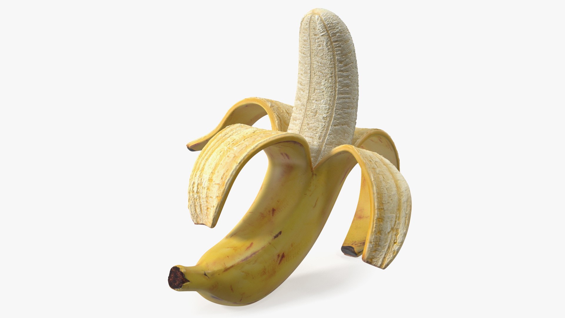 Peeled Banana With Brown Flecks 3D model https://p.turbosquid.com/ts-thumb/p0/WxhtUw/pE/peeledbananawithbrownflecksvray3dmodel010/jpg/1670814605/1920x1080/fit_q87/3d065613635340e90ee7ae4a7116f50a89f65076/peeledbananawithbrownflecksvray3dmodel010.jpg