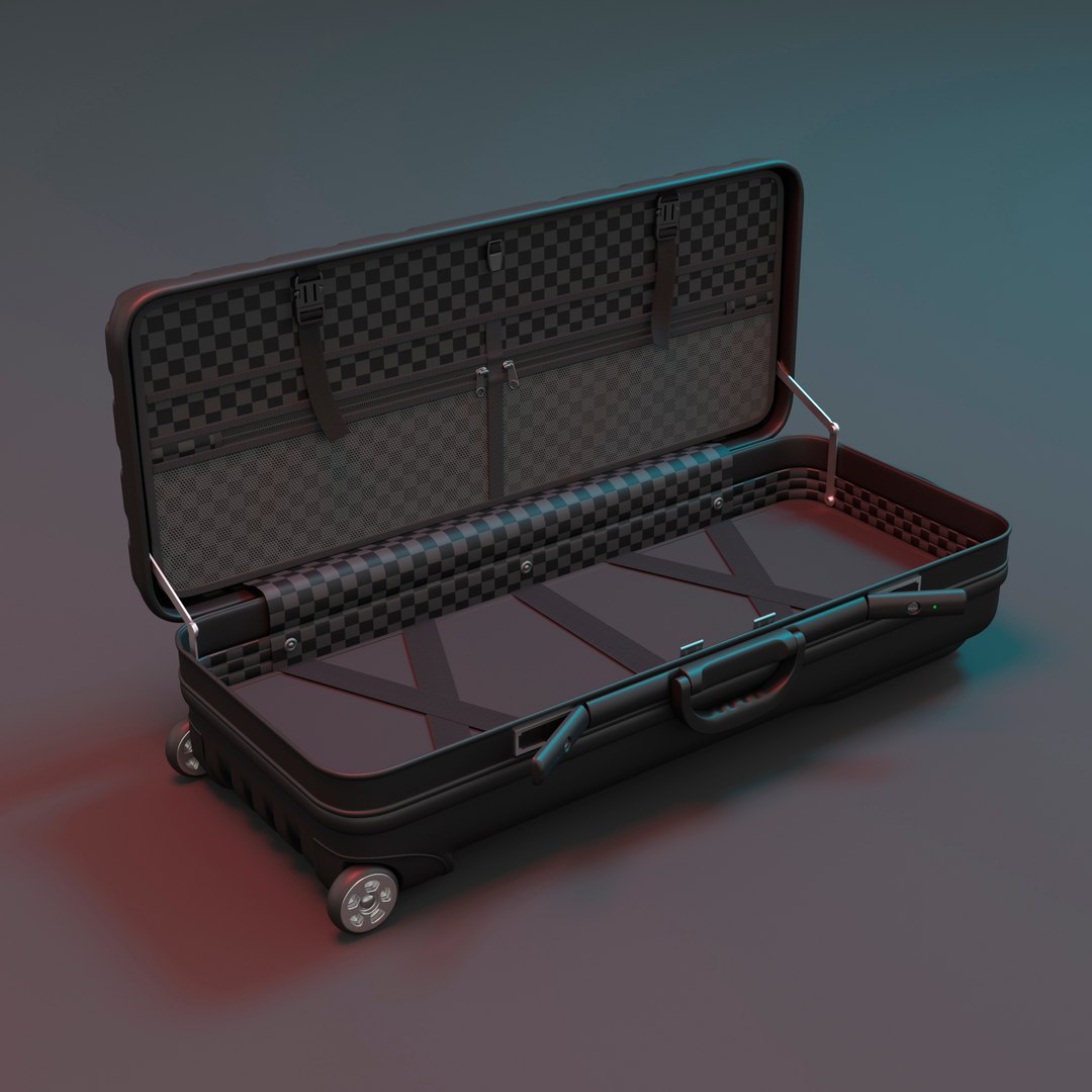 3D luggage bag suitcase - TurboSquid 1696898