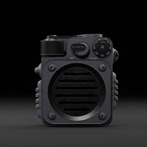 3D Tear Gass Can model Lowpoly Gameready