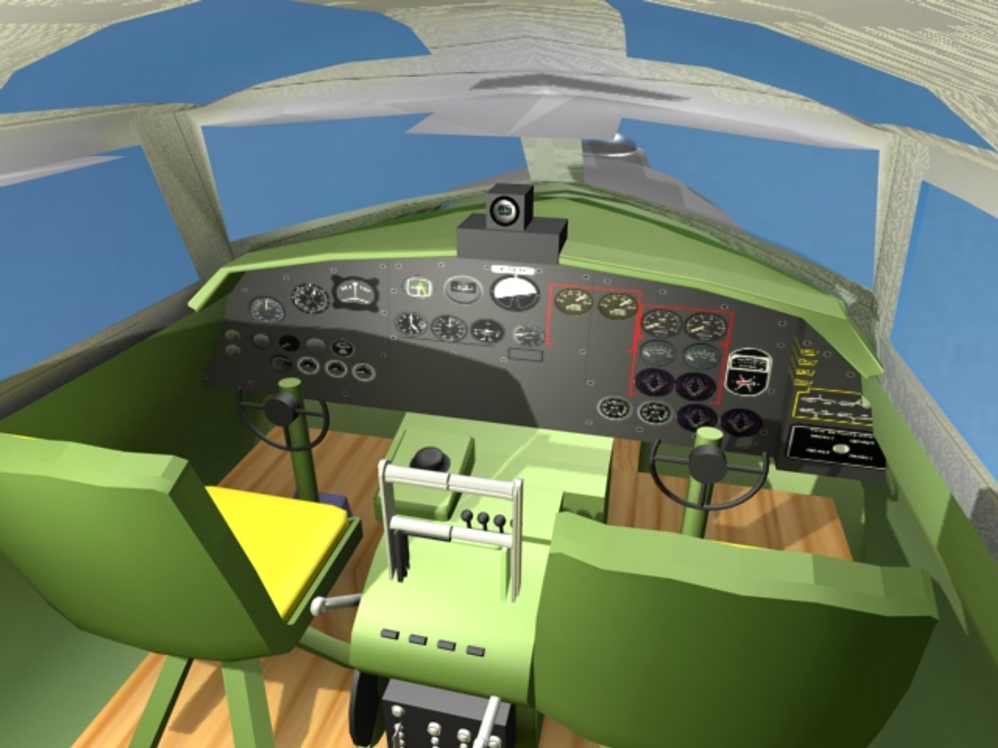 B-17 Hp Boeing Flying Fortress 3d Obj