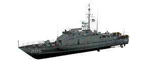 Fremantle Class Patrol Boat - HMAS Townsville model