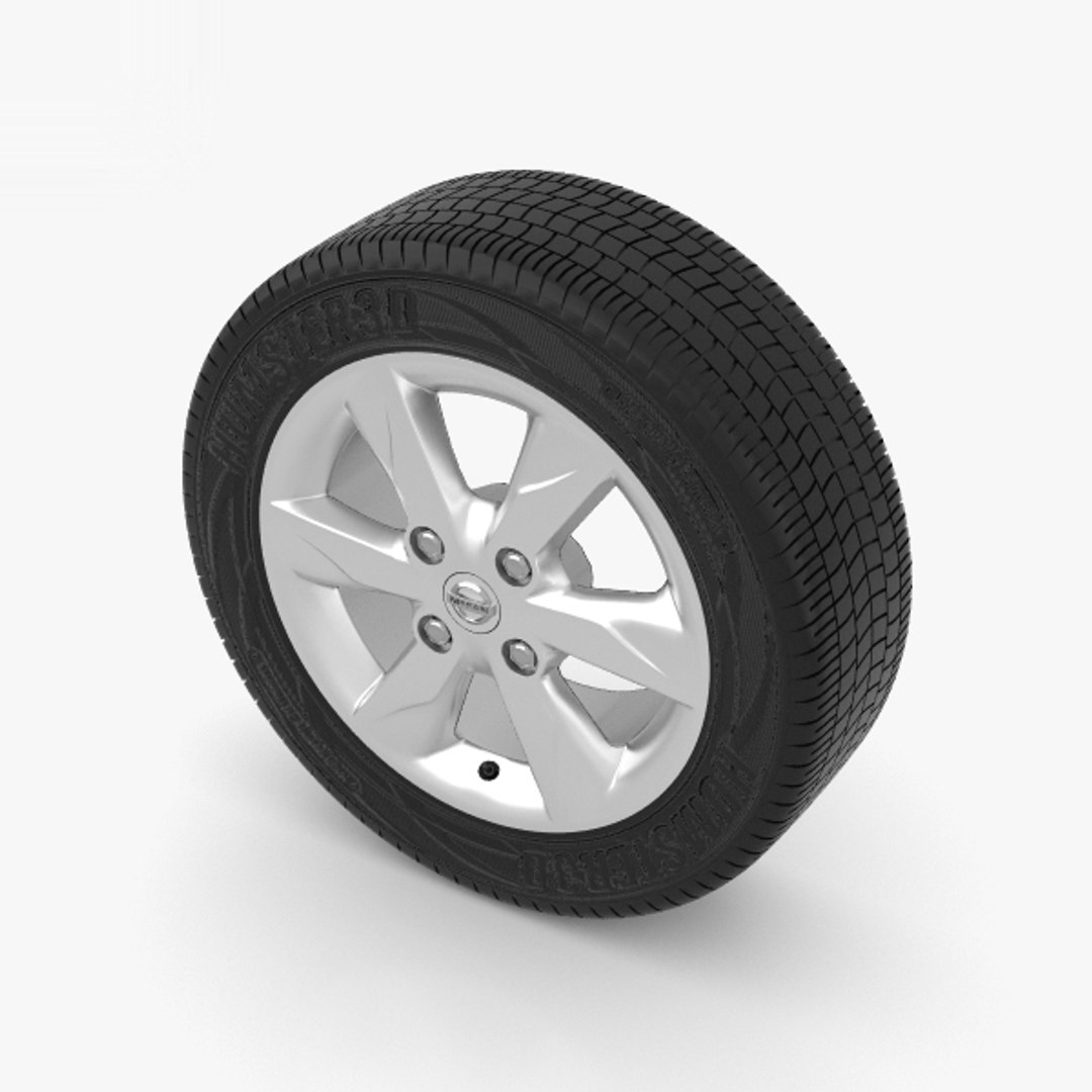 Nissan rim wheel 3D model - TurboSquid 1429840