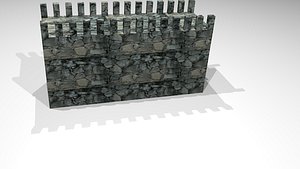 3D castle model