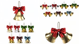3D Christmas bell