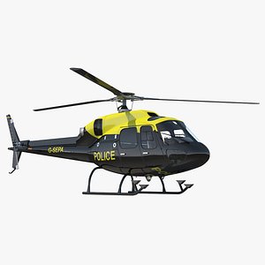 Police Aviation Eurocopter AS 355 Rigged