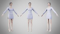 Dress 54 Periwinkle