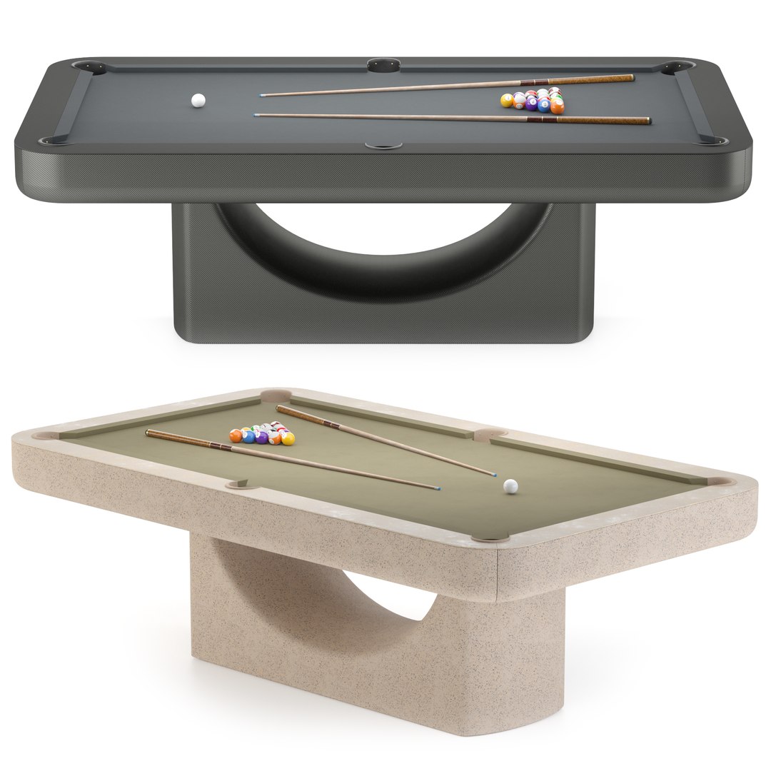 Mono Pool Table 3D Model - TurboSquid 2255241