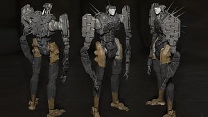 RobotFullBodyNO TEXTURE