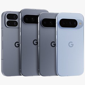 Google Pixel 10 And Pixel 10 Pro And Pixel 10 Pro XL And Pixel 10 Pro Fold 3D model