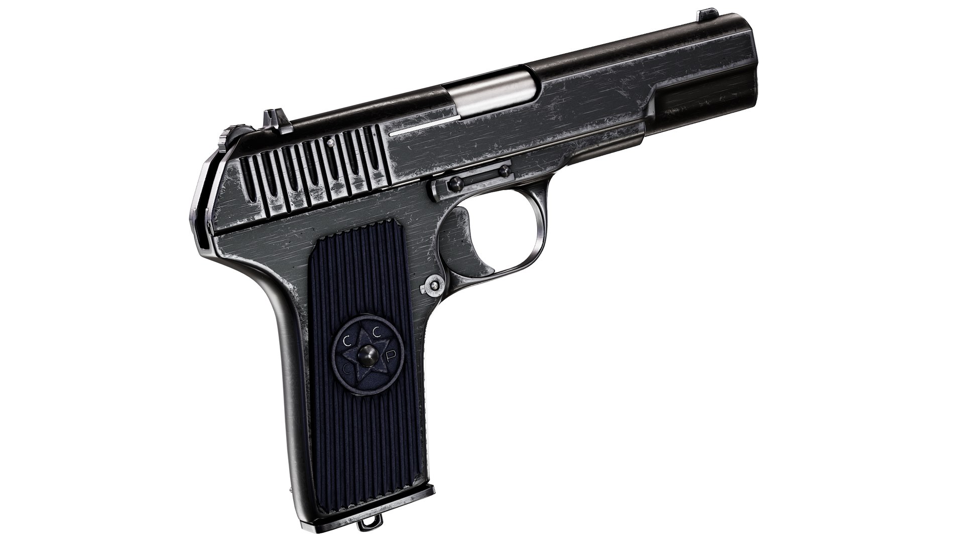 3D Tokarev TT-33 Pistol - TurboSquid 1848765