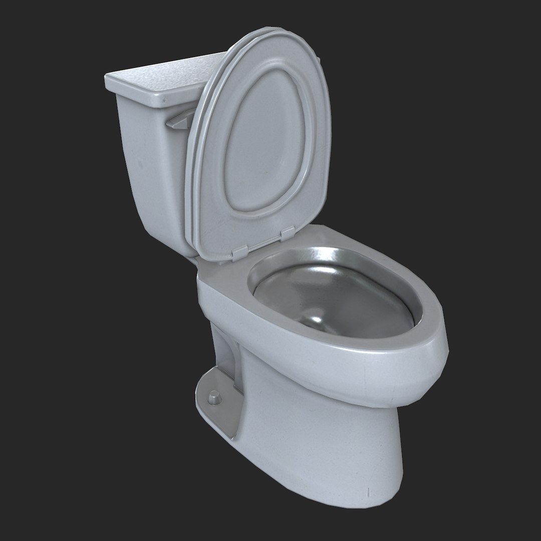 Toilet 01 3d Max