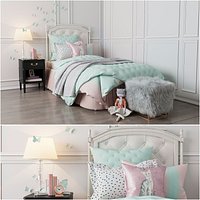 Pottery_Barn_Blythe_No_Footboard_Bed