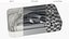 Laryngoscope Kit with Curved Blades in Tray Medical Steel