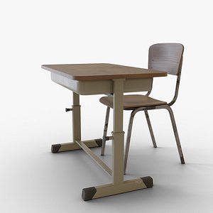 Classroom table and chair model