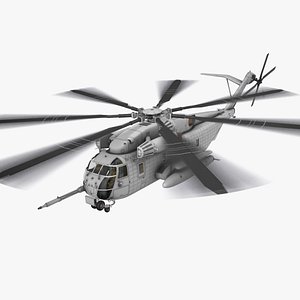 CH-53E Super Stallion Blank Complex Animation --255--