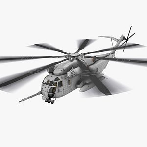 CH-53E Super Stallion Blank Complex Animation --255--