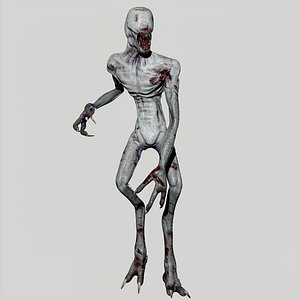 3D Humanoid Monster 3D Low Poly Model