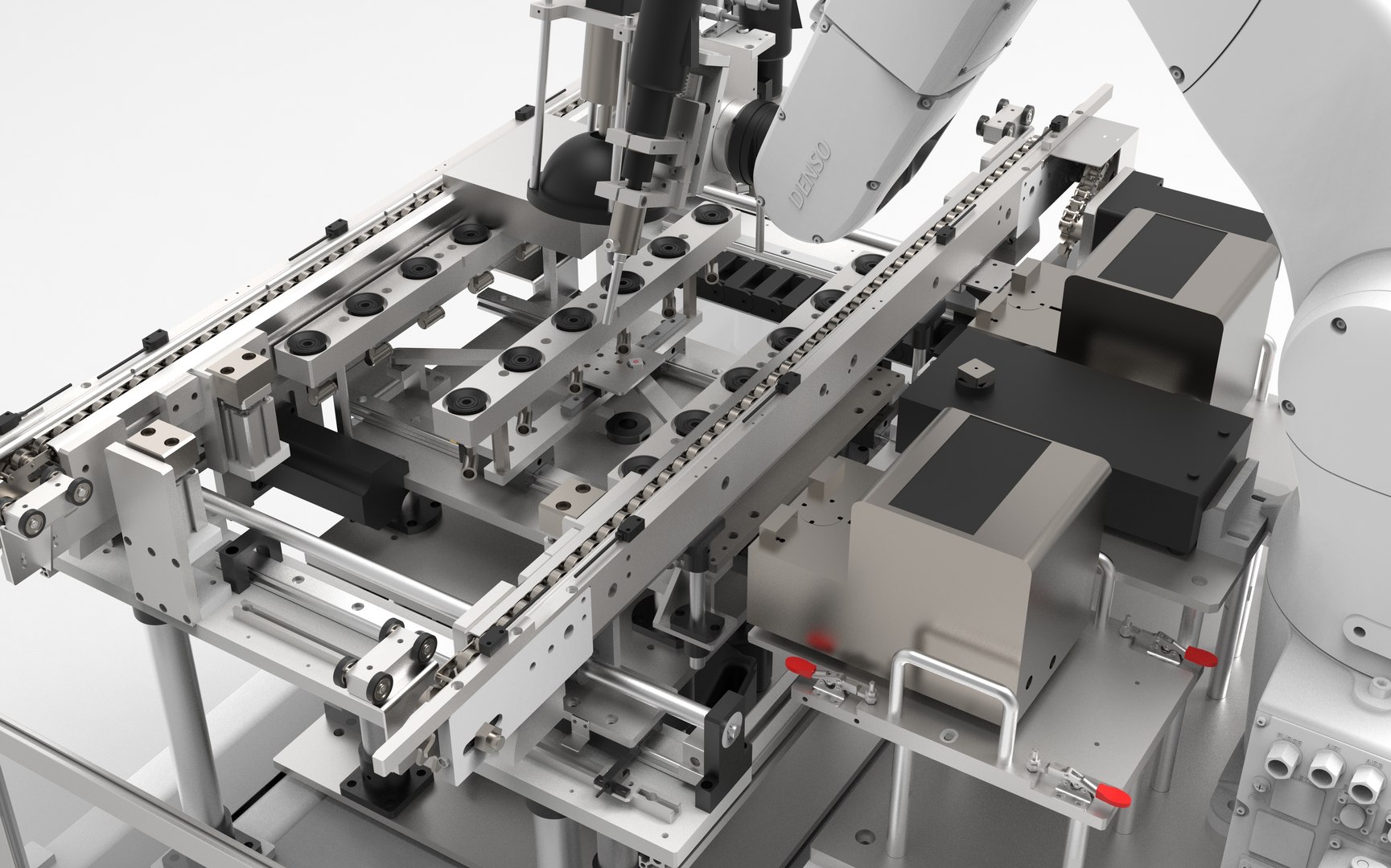 Fully Automatic Feeding Double Position Locking Screw Machine Model ...