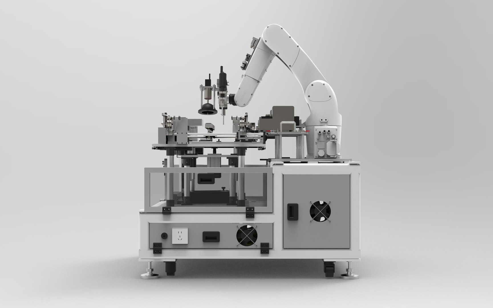 Fully Automatic Feeding Double Position Locking Screw Machine Model ...