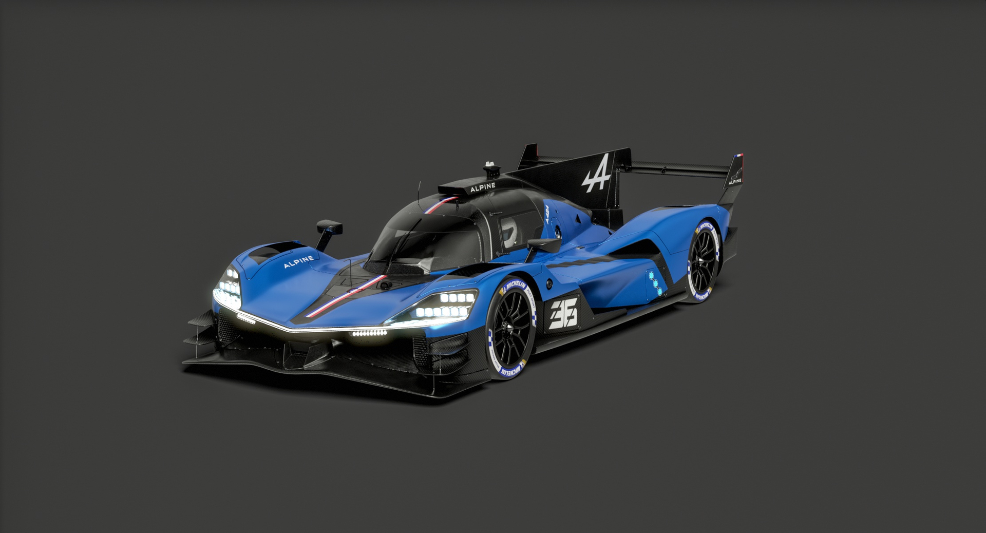 modelo 3d Equipo Alpine Endurance A424 WEC LMH Temporada 2024 ...