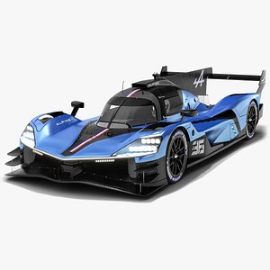 3D model Alpine A424 Endurance Team WEC LMH Season 2024