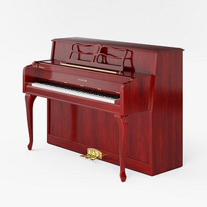 Upright Piano 3D