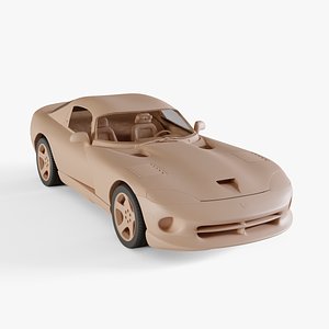 1996 Dodge Viper GTS 3D model