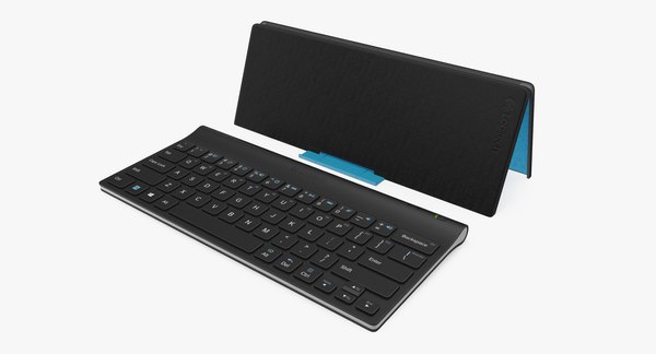 Teclado Logitech Tablet com capa Modelo 3D TurboSquid 1157633