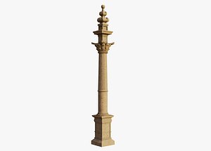 Classic Column Pillar 3D model