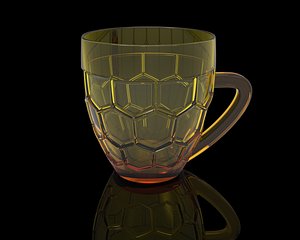 Honey Mug 3D model