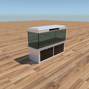 modern aquarium model