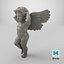 Winged Cherub Sculpture 1