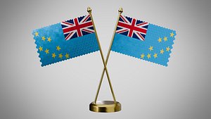 Table  Flag  of Tuvalu model