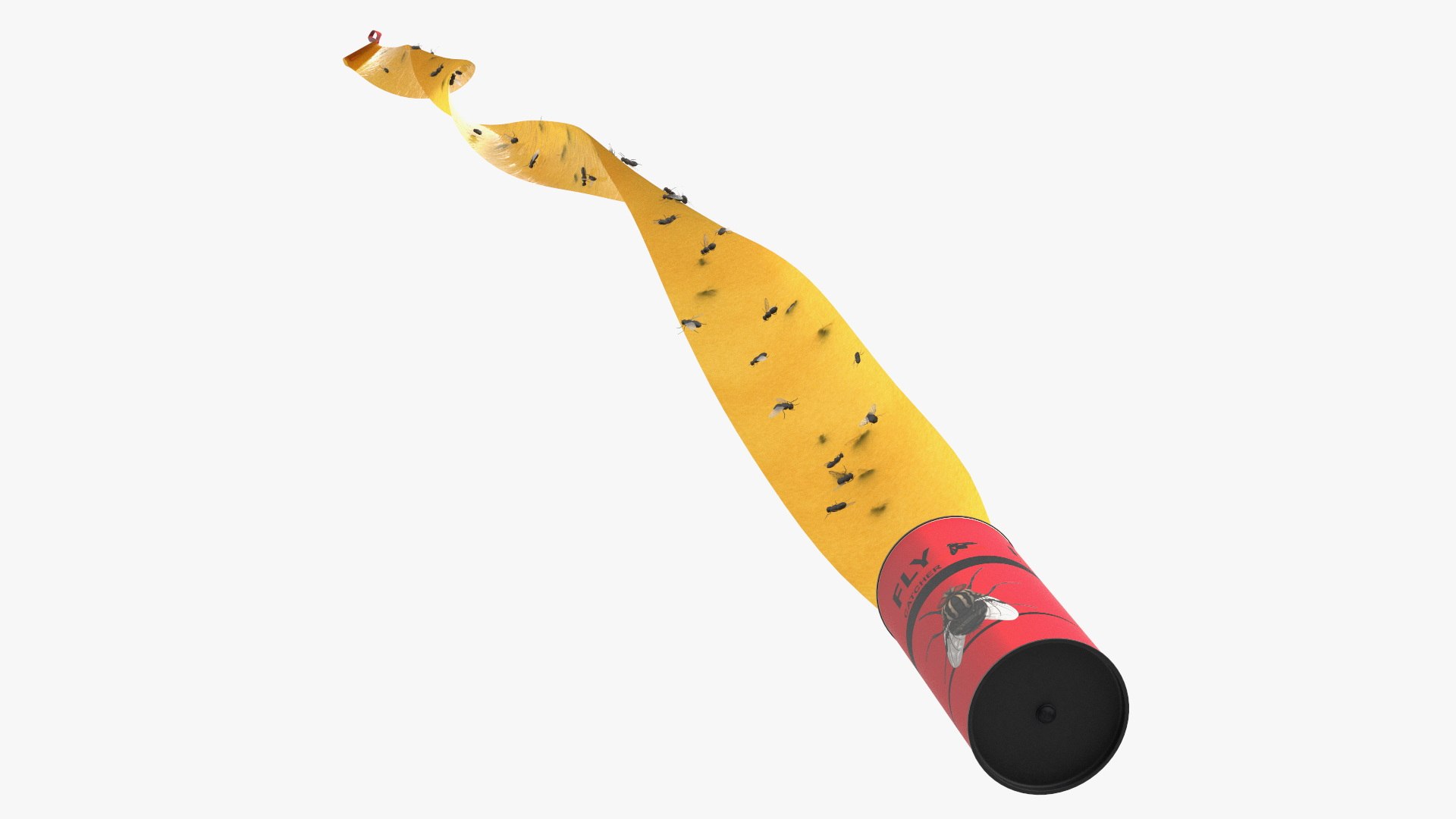 Fly Strips Catcher Opened with Fly 3D model preview