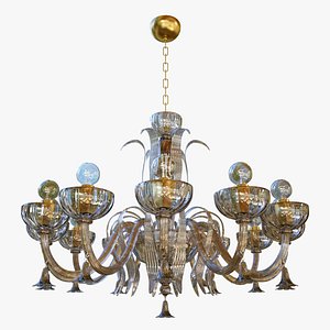 chandeliers sylcom foscari 1521 3D model